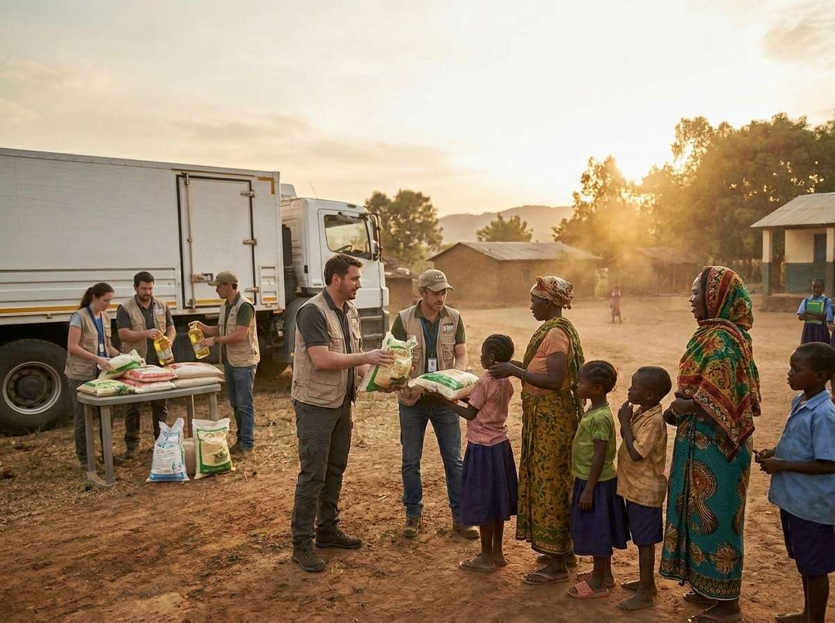 OneClickRooms supporting food distribution teams